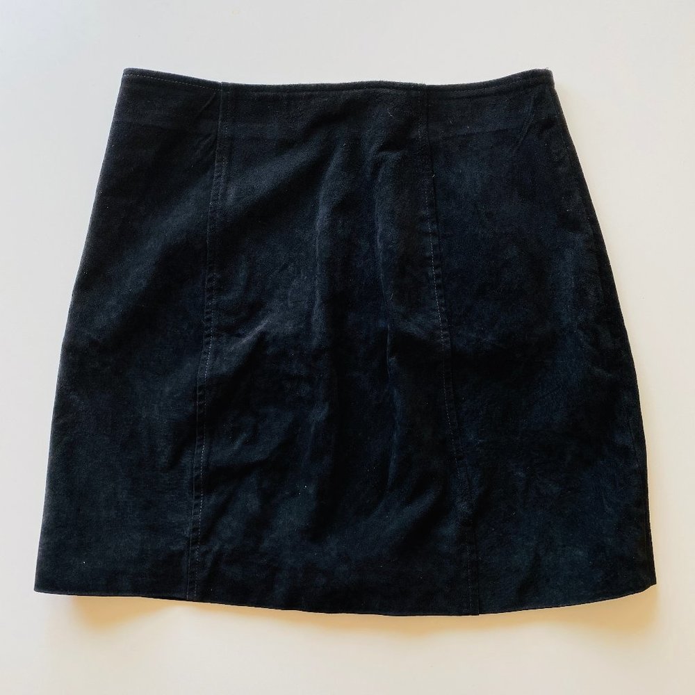 Revolve Capulet A line Zip Skirt in Black